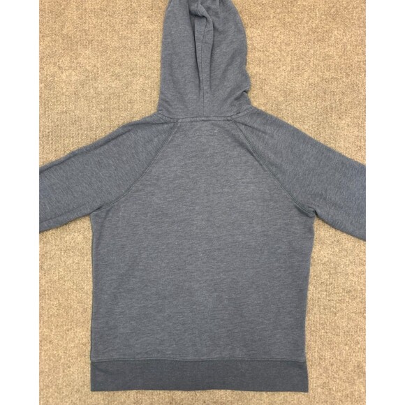 Vintage Aeropostale Hoodie Womens M NY 87 Spell-Out Logo Raglan Fleece Zip-Up - Picture 5 of 11